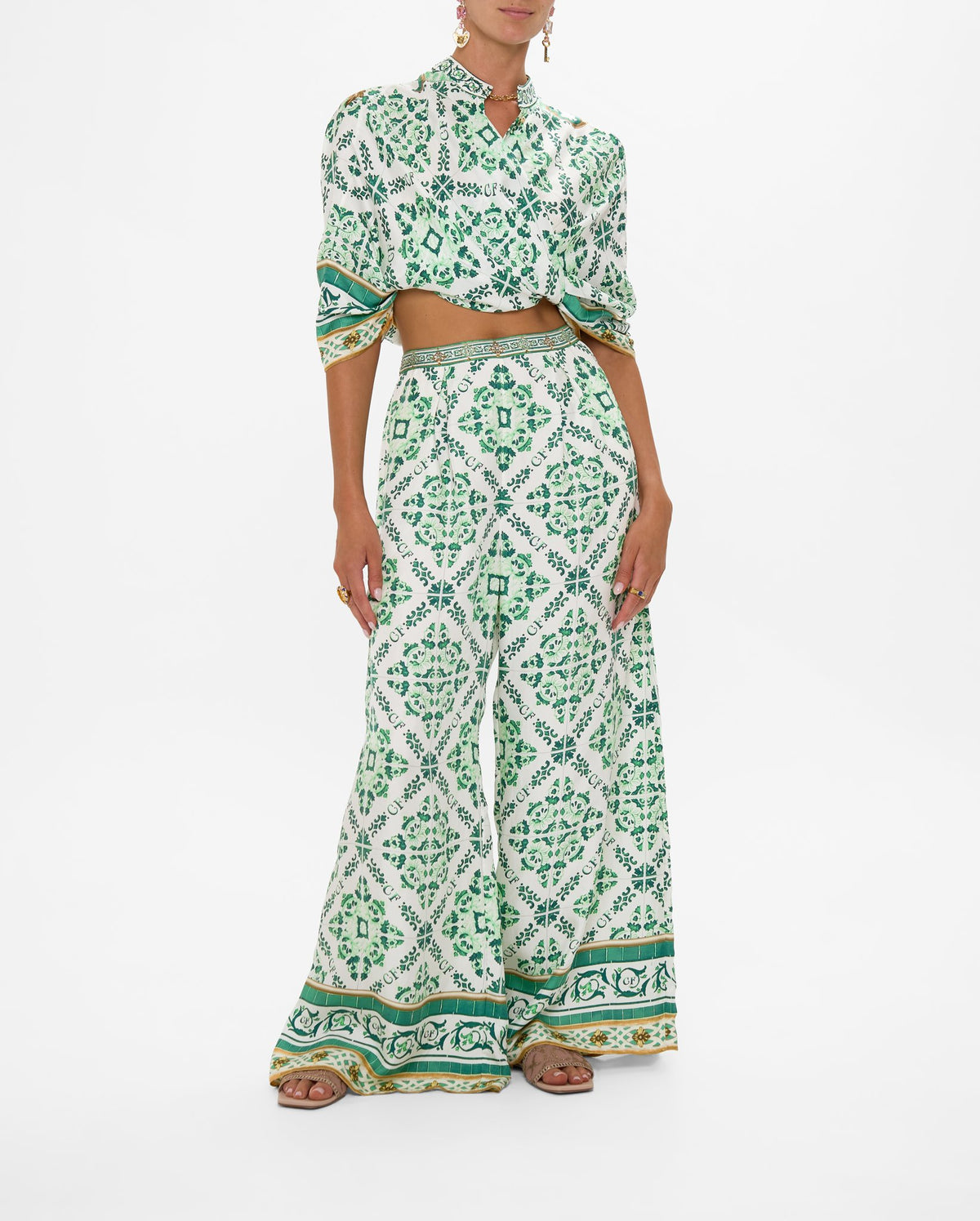 TUCK FRONT PANT