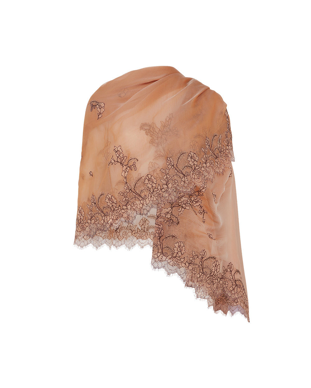 OKENE 140 SHAWL - SILK CHIFFON