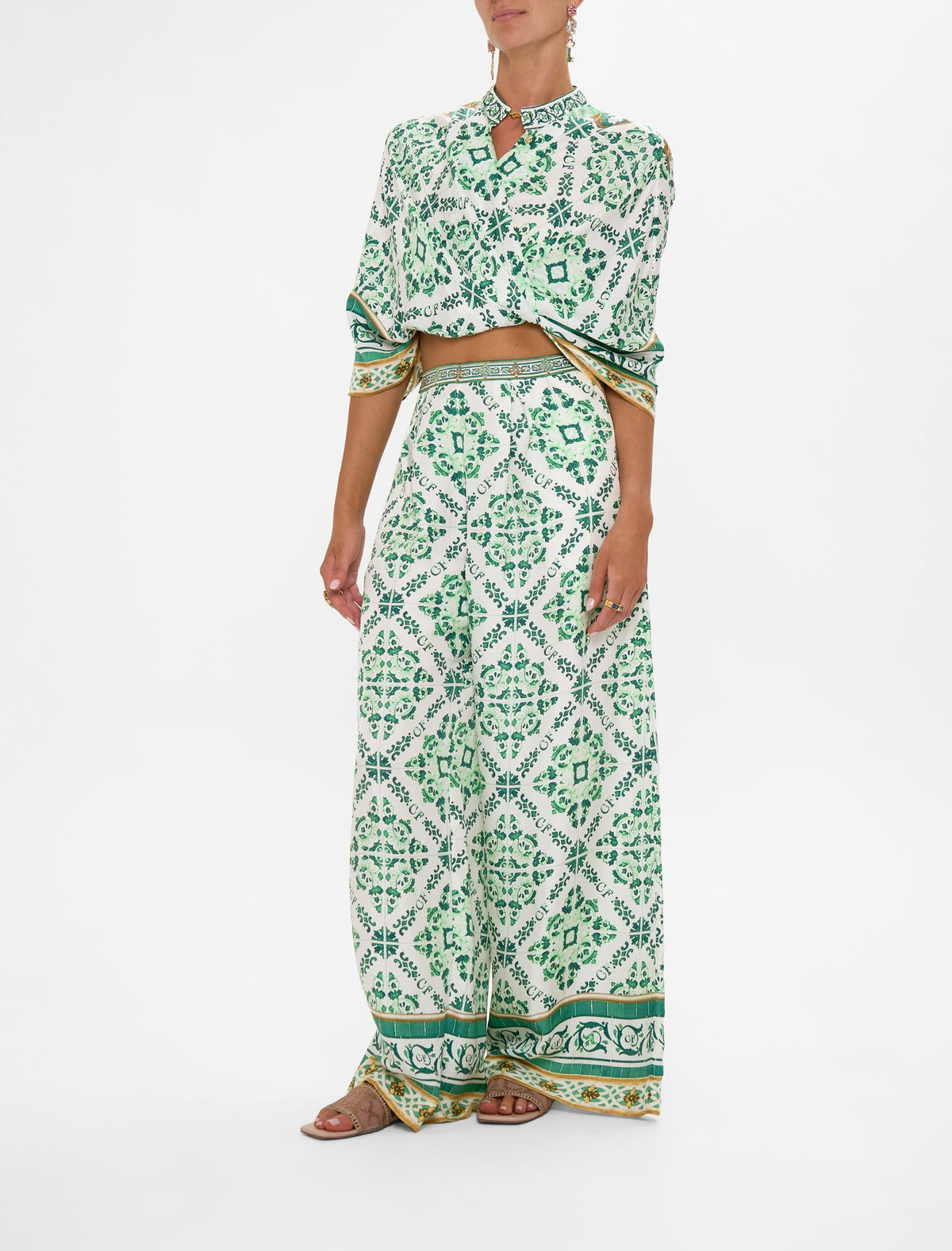 TUCK FRONT PANT