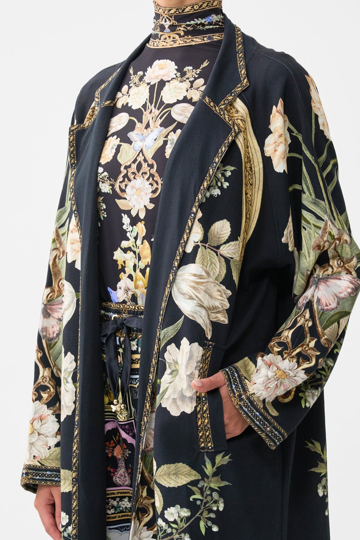 SWEAT-TRENCH COAT