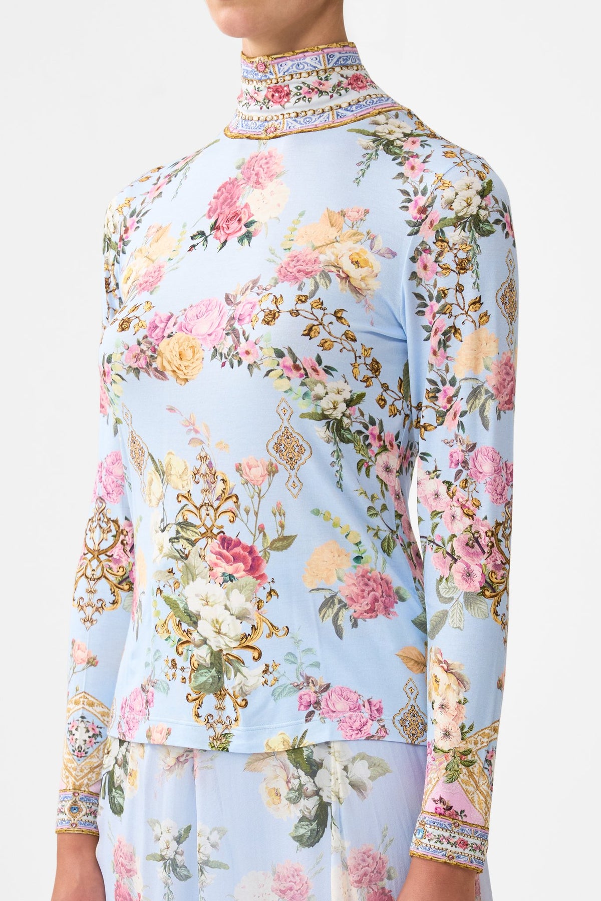 JERSEY TURTLENECK