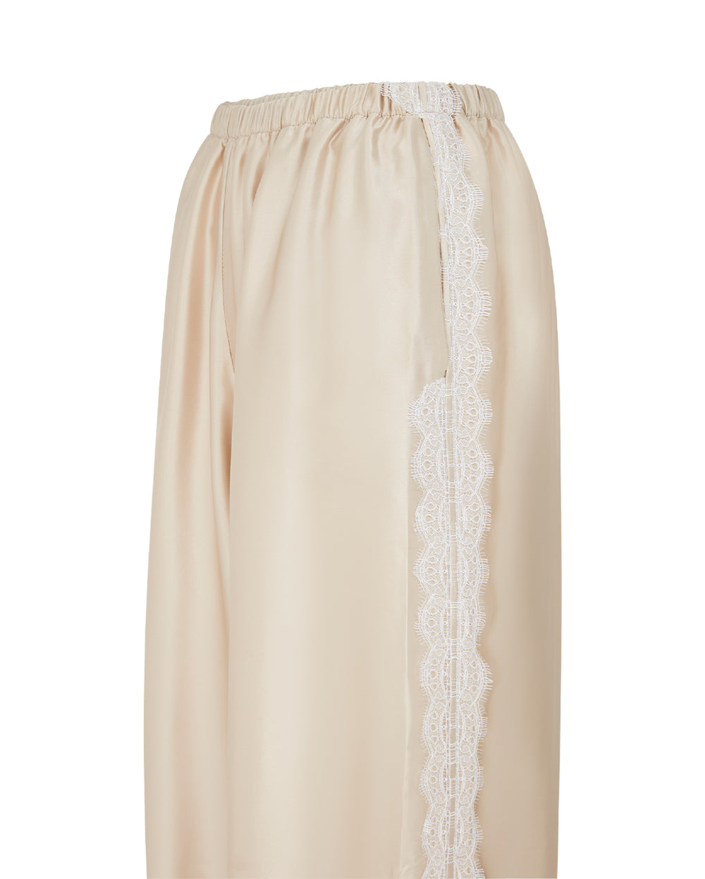 PATSY TAPERED TROUSERS - SILK SATIN