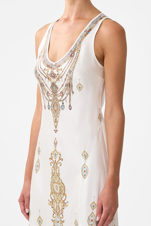 BIAS CUT TANK DRESS